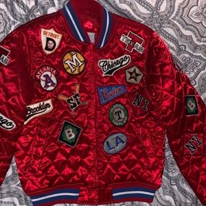 Vintage patched jacket